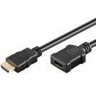 Techly Cavo Prolunga HDMI High Speed con Ethernet 4K 30Hz M/F 1,8 m - ICOC HDMI-4-EXT018