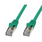 TECHLY PROFESSIONAL Cavo di rete Patch in rame Cat.6 Verde SFTP LSZH 0,5m - ICOC LS6-005-GREET