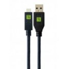 Techly Cavo USB 3.1 A Maschio / USB-C&trade  Maschio 2m Nero - ICOC MUSB31-CMAM20T