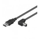 Techly 0.5m USB 2.0 A/B M - ICOC U-AB-005-ANG