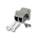 OEM Adattattatore a bussola Duplex LC Multimodale in metallo - ILWL-ADAP-LCMM