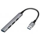 LogiLink Hub USB 3.0 Ultra Slim a 4 Porte Ingresso USB-A - IUSB3-HUB391