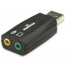 Manhattan IUSB-DAC-879Scheda audio USB suono 3D - IUSB-DAC-879