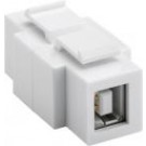 Goobay Adattatore Keystone USB2.0 A/B Installabile in Entrambi i Lati - IWP-ADAP-AFBF2
