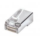 Intellinet Confezione 100 Plug modulari RJ45 Cat6 FastCrimp - IWP-CAT6SJ