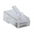 Intellinet Confezione 100 Plug modulari RJ45 Cat6 FastCrimp - IWP-CAT6UJ