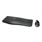 Kensington Pro Fit Ergo tastiera Mouse incluso RF senza fili + Bluetooth QWERTY Inglese UK Nero cod. K75406IT