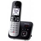 Panasonic KX-TG6861 Telefono DECT Identificatore di chiamata Nero, Grigio cod. KX-TG6861JTB