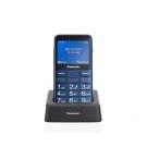 Panasonic KX-TU155 6,1 cm (2.4") 102 g Blu Telefono di livello base cod. KX-TU155EXCN