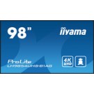 iiyama LH9854UHS-B1AG visualizzatore di messaggi Pannello piatto per segnaletica digitale 2,48 m (97.5") LCD Wi-Fi 500 cd/m² 4K Ultra HD Nero Processore integrato Android 11 24/7 cod. LH9854UHS-B1AG