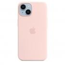Apple Custodia MagSafe in silicone per iPhone 14 - Rosa creta cod. MPRX3ZM/A