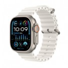 Apple Watch Ultra 2 GPS + Cellular, Cassa 49m in Titanio con Cinturino Ocean Bianco cod. MREJ3TY/A