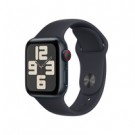 Apple Watch SE GPS + Cellular Cassa 40mm in Alluminio Mezzanotte con Cinturino Sport Mezzanotte - S/M cod. MRG73QL/A