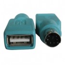 Nilox NX080500105 adattatore per inversione del genere dei cavi PS/2 USB 2.0 Verde cod. NX080500105