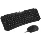 Atlantis Land P013-K207MK-U USB QWERTY Italian Black keyboard cod. P013-K207MK-U