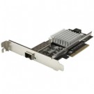 StarTech.com Scheda di rete PCIe ad 1 porta 10G Open SFP+ con Chip Intel - MM/SM cod. PEX10000SFPI