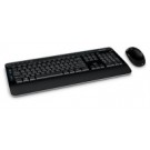 Microsoft Wireless Desktop 3050 tastiera Mouse incluso RF Wireless AZERTY Francese Nero cod. PP3-00010