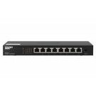 QNAP QSW-1108-8T switch di rete Non gestito 2.5G Ethernet (100/1000/2500) Nero cod. QSW-1108-8T