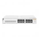 HP HP Hewlett Packard Enterprise Aruba Instant On 1430 16G Class4 PoE 124W Non gestito L2 Gigabit Ethernet (10/100/1000) Supporto Power over Ethernet (PoE) 1U Bianco - R8R48A#ABB