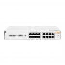 HPE HPE HPE Aruba Networking Aruba Instant On 1430 16G Class4 PoE 124W Non gestito L2 Gigabit Ethernet [10/100/1000] Supporto Power over Ethernet [PoE] 1U Bianco (ARUBA ION 1430 16G 124W POE - SWITCH) - R8R48A#ACC
