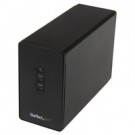 StarTech.com BOX Esterno a doppio alloggiamento Disco rigido da 2,5" - USB 3.0 a SATA III 6Gbps con RAID & UASP cod. S252BU33R