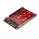 StarTech.com Adattatore per 2 Dischi SSD M.2 a SATA per alloggio da 2,5" - RAID cod. S322M225R