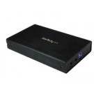 StarTech.com Box esterno per disco rigido SATA III da 3,5" USB 3.0 nero con UASP per SATA 6 Gbps – HDD esterno portatile cod. S3510BMU33