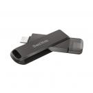 SanDisk iXpand unità flash USB 128 GB USB Type-C / Lightning 3.2 Gen 1 (3.1 Gen 1) Nero cod. SDIX70N-128G-GN6NE
