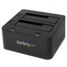 StarTech.com Docking Station USB 3.0 per doppio Hard Disk SSD / SATA da 2.5" / 3.5" con UASP cod. SDOCK2U33