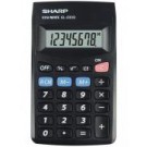Sharp EL-233S calcolatrice Tasca Calcolatrice di base Nero cod. SH-EL233SBBK