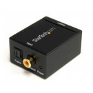 StarTech.com Convertitore audio da coassiale digitale SPDIF o ottico Toslink a RCA stereo cod. SPDIF2AA