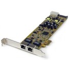 StarTech.com Adattatore scheda di rete PCIe Ethernet Gigabit PCI Express a due porte - PoE/PSE cod. ST2000PEXPSE
