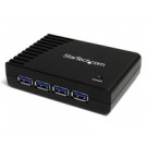 StarTech.com Hub a 4 porte USB 3.0 SuperSpeed, colore nero cod. ST4300USB3EU
