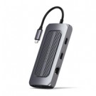 Satechi ST-UCMXAM replicatore di porte e docking station per laptop USB 3.2 Gen 1 (3.1 Gen 1) Type-C Grigio cod. ST-UCMXAM