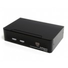 StarTech.com Switch KVM DVI USB 2 porte, con audio e hub USB 2.0 cod. SV231DVIUA