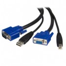 StarTech.com Cavo KVM Universale USB 2 in 1 da 3m cod. SVUSB2N1_10