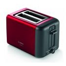 Bosch TAT3P424DE tostapane 2 fetta/e 970 W Nero, Rosso cod. TAT3P424DE