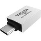 Vision TC-USBC3A adattatore per inversione del genere dei cavi USB-A USB-C Bianco cod. TC-USBC3A