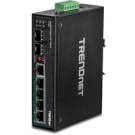 Trendnet TI-PG62 switch di rete Non gestito Gigabit Ethernet (10/100/1000) Supporto Power over Ethernet (PoE) Nero cod. TI-PG62