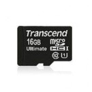 Transcend 16GB microSDHC Class 10 UHS-I (Ultimate) MLC Classe 10 cod. TS16GUSDHC10U1