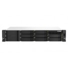 QNAP TS-864EU-RP-8G server NAS e di archiviazione Armadio (2U) Collegamento ethernet LAN Nero cod. TS-864EU-RP-8G