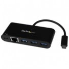 StarTech.com Adattatore di rete USB-C a Ethernet a 3 porte - Hub USB 3.0 con Power Delivery cod. US1GC303APD