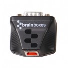 Brainboxes US-235 adattatore per inversione del genere dei cavi RS232 USB Nero cod. US-235