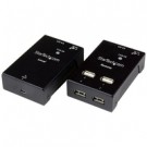 StarTech.com Prolunga/Extender USB 2.0 a 4 porte via Cat5 o Cat6 - Estensore USB2.0 via cavo Cat5/Cat6 fino a 40m cod. USB2004EXTV