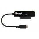 Hamlet Adattatore USB 3.1 Type-C to SATA III per collegare hard disk o unità SSD con Serial ATA cod. XADTC-SATA