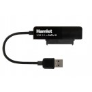 Hamlet Adattatore USB 3.0 to SATA III per collegare hard disk p SSD a pc cod. XADU3SATA