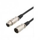 Deltaco XLR-1010 cavo audio 1 m Nero cod. XLR-1010