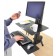 Ergotron WorkFit-S, Single HD with Worksurface+ cod. 33-351-200