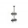 Multibrackets Multibrackets 3583 Supporto per display espositivi 165,1 cm [65] Nero (Multibrackets M Ceiling Mount Pro MBC2U2)