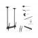 Multibrackets Multibrackets 5785 Supporto per display espositivi 2,54 m [100] Nero (Multibrackets M Ceiling Mount Pro MBC1USD)